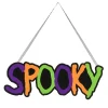 Craig Bachman Felt Spooky Sign