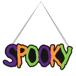 Craig Bachman Felt Spooky Sign