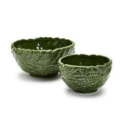 Two's Company Fern Leaf Bowl