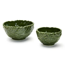 Two's Company Fern Leaf Bowl