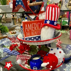 Liberty Floral Festive Fourth of July Floral Spray