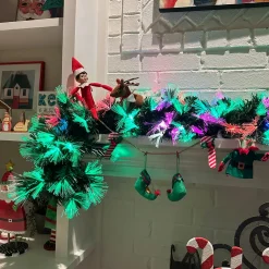 180 Degrees Fiber Optic Garland