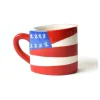 Happy Everything Flag Shaped Mug by !