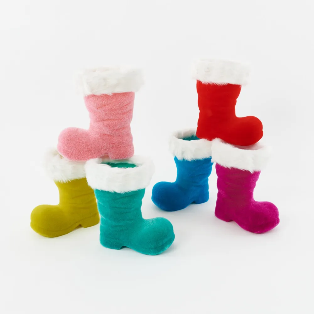 180 Degrees Flocked Boot, 10"