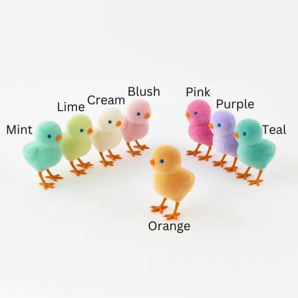 180 Degrees Flocked Chick