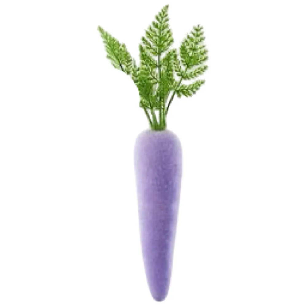 180 Degrees Flocked Colored Carrot