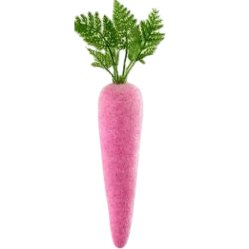 180 Degrees Flocked Colored Carrot
