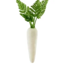 180 Degrees Flocked Colored Carrot