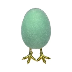 180 Degrees Flocked Egg with Feet