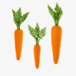180 Degrees Flocked Orange Carrot