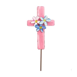 The Round Top Collection Floral Cross