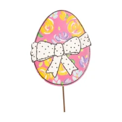 The Round Top Collection Floral Polka Dot Egg