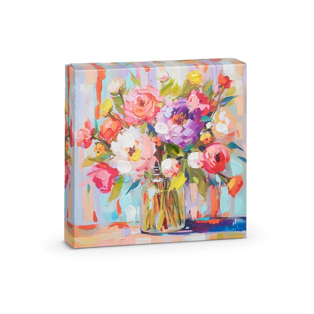 RAZ Floral Wall Art