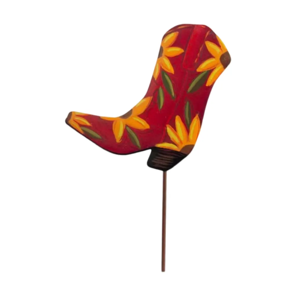 The Round Top Collection Flower Boot