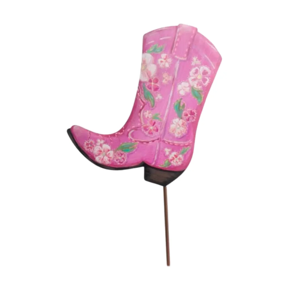 The Round Top Collection Flower Boot