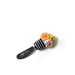 Happy Everything Flowers Embellishment Appetizer Spreader by !