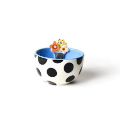 Happy Everything Flowers Embellishment Bowl by !