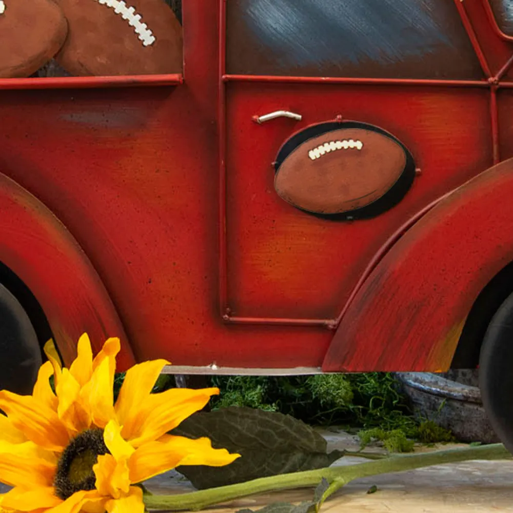 The Round Top Collection Football Magnet
