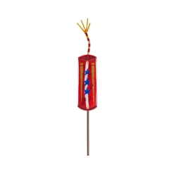 The Round Top Collection Fourth of July Frenzy Stake