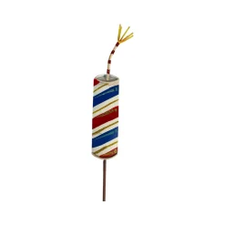 The Round Top Collection Fourth of July Frenzy Stake