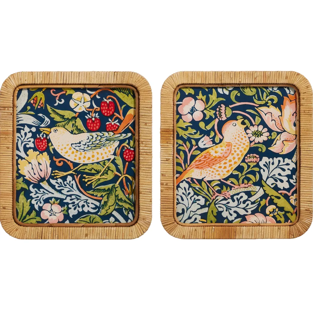 RAZ Framed Floral Bird Wall Art