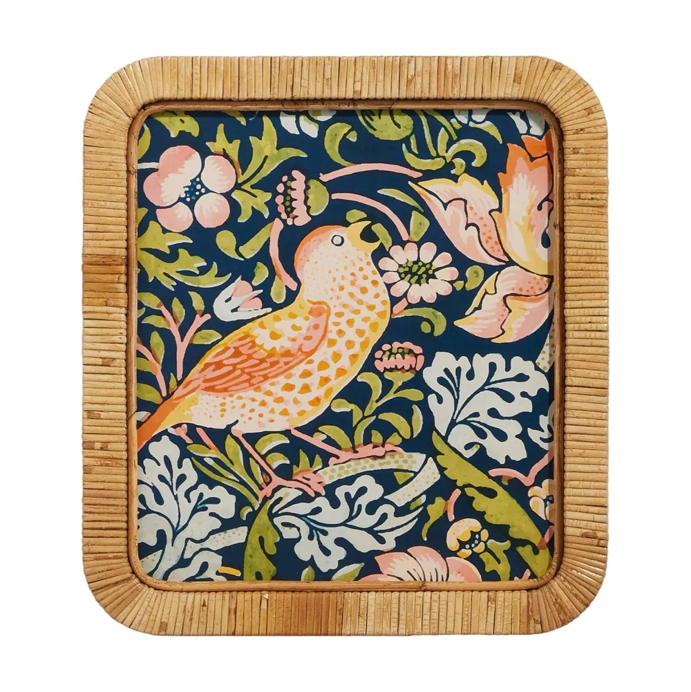 RAZ Framed Floral Bird Wall Art