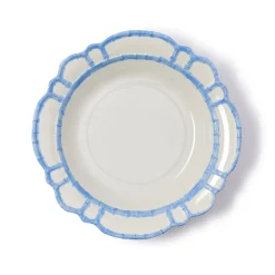 Two's Company French Blue Bamboo Bowl
