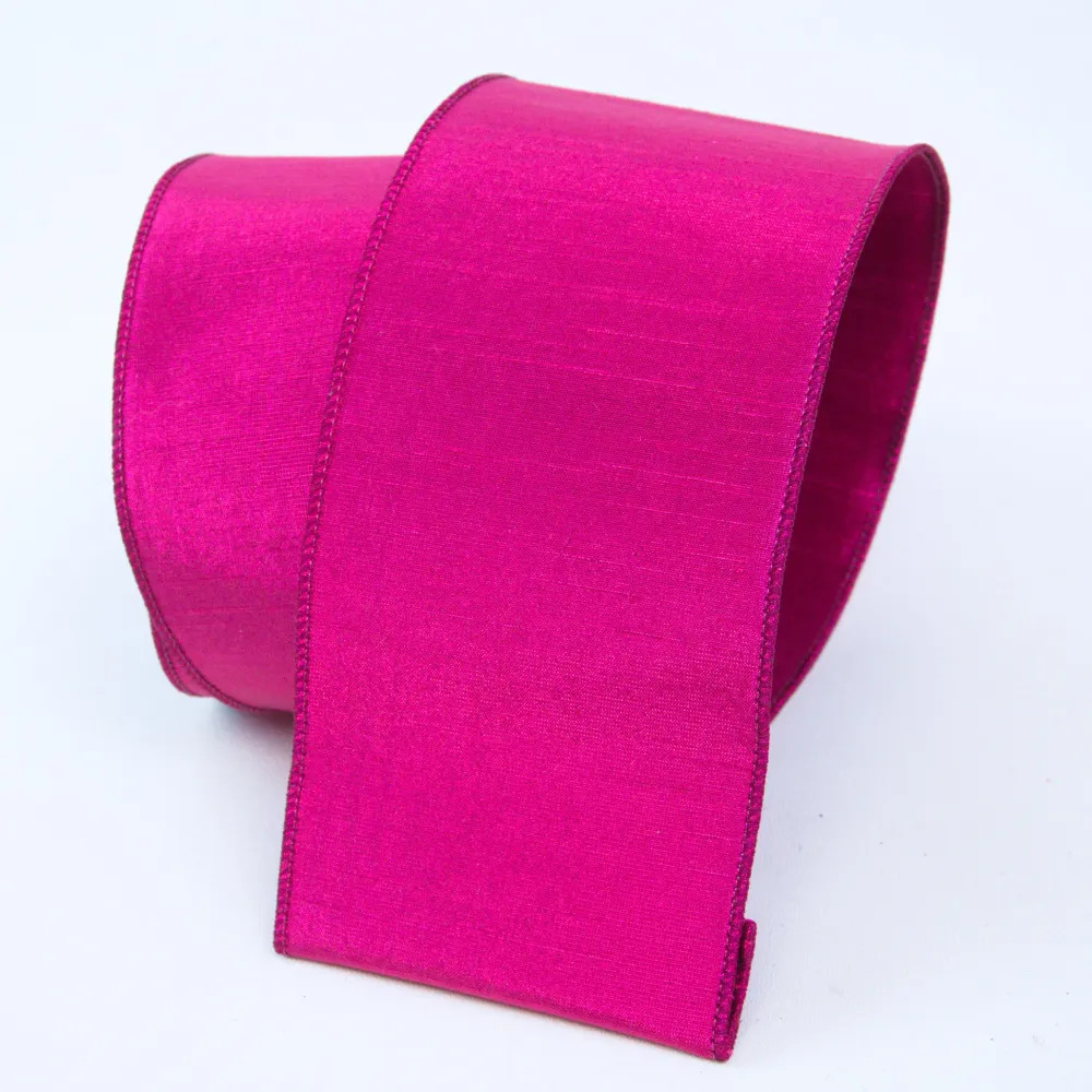 Farrisilk Fuchsia Luster Ribbon, 4"X10YD