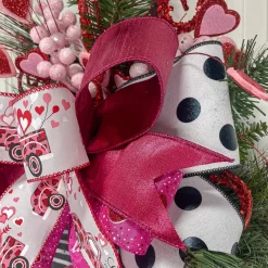 Farrisilk Fuchsia Luster Ribbon, 2.5