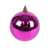 Farrisilk Fuchsia Shiny Ball Ornament, 8"