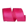 Reliant Ribbon Fuchsia Velvet Plush Ribbon, 2.5" X 10YD