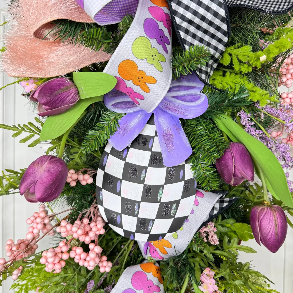 Miss Cayce's Funky Fresh Easter Teardrop
