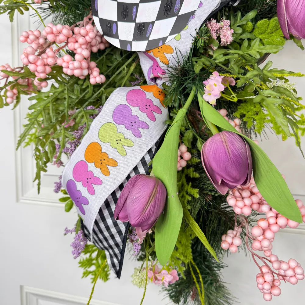 Miss Cayce's Funky Fresh Easter Teardrop