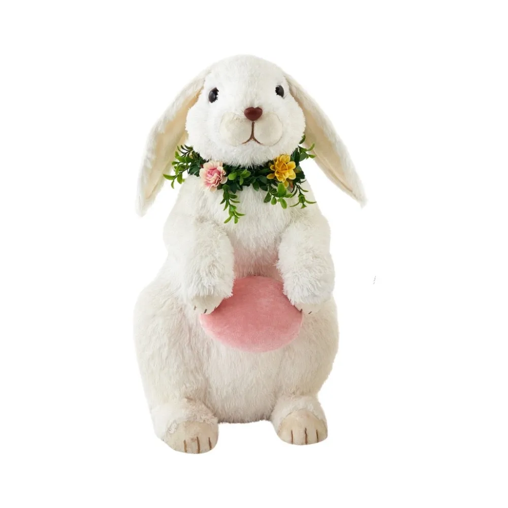 180 Degrees Furry White Bunny