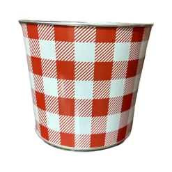 Craig Bachman Galvanized Check Pot Cover