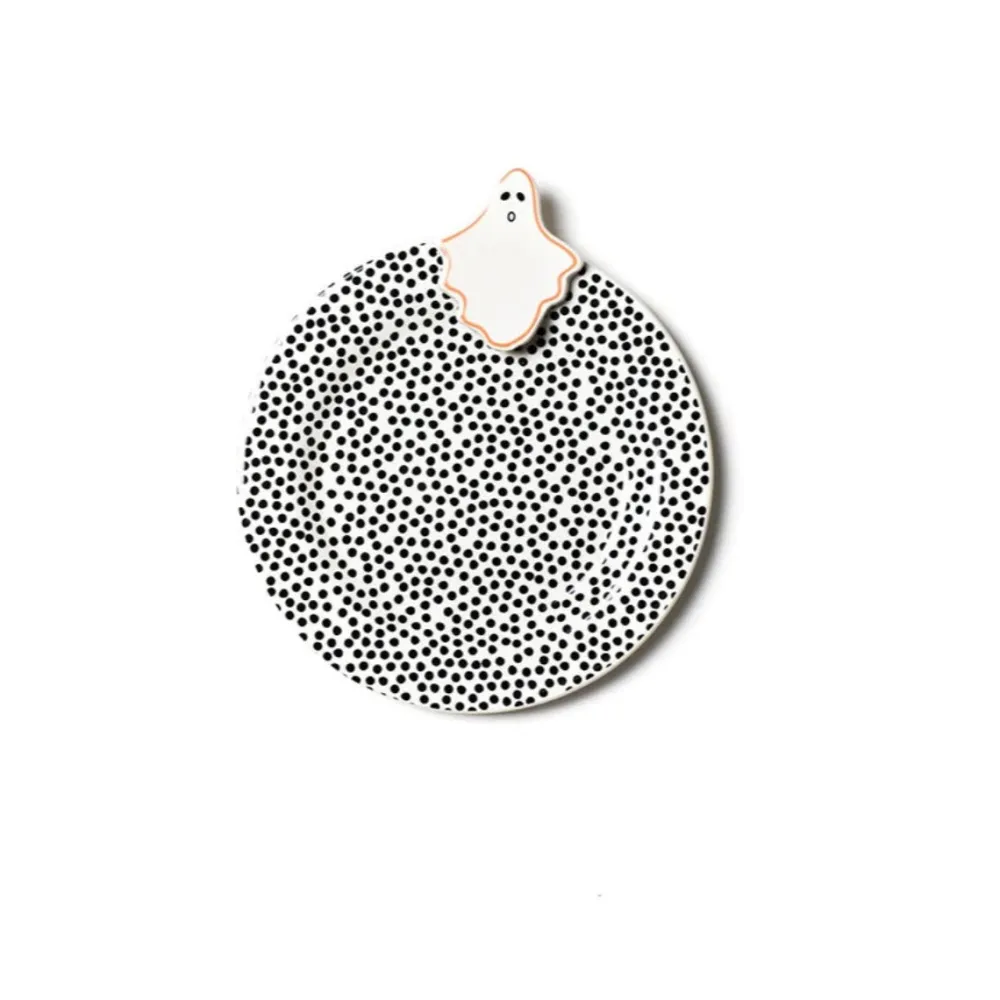 Happy Everything Ghost Embellishment Plate by !
