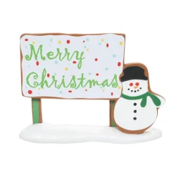 Department 56 Gingerbread Christmas Billboard Dept. 56 Village