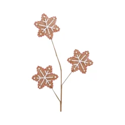 Kurt S. Adler Gingerbread Star Spray, 28"