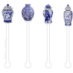 ACRYLIC STICKS, LLC Ginger Jar Acrylic Stir Stick Set