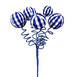 Liberty Floral Gingham Ball Pick
