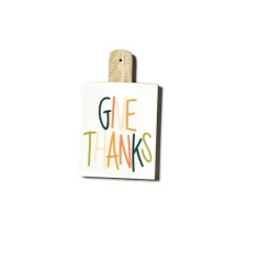 Happy Everything Give Thanks Rectangle Board by !