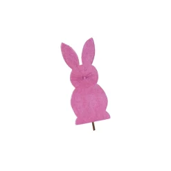 The Round Top Collection Glitter Bunny Stake Set
