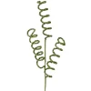 Regency Glitter Curly Q Spray, Green