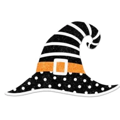 Craig Bachman Glittered Witch Hat