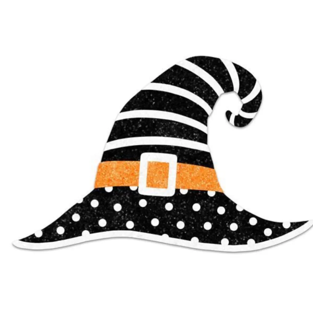 Craig Bachman Glittered Witch Hat