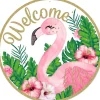 Craig Bachman Glitter Flamingo Sign