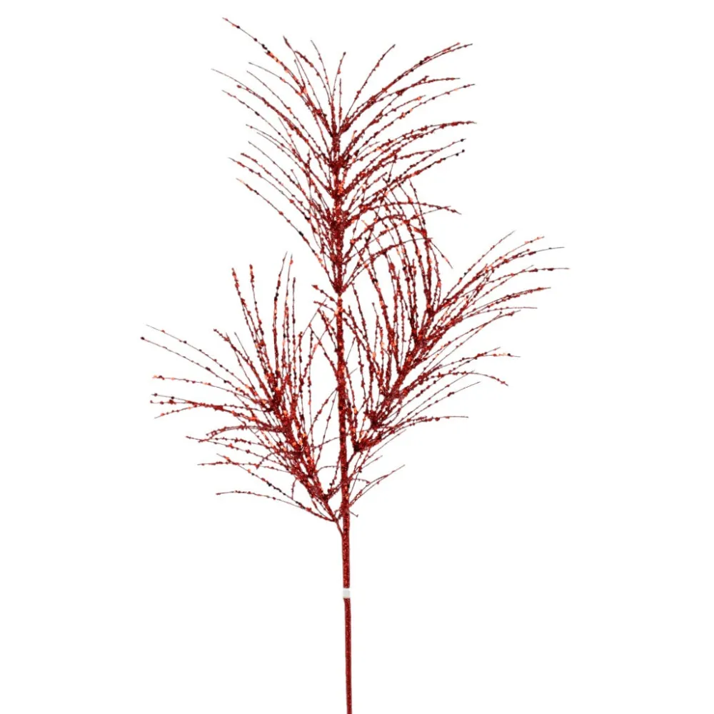 Direct Export Co. Glitter Grass Spray, Red