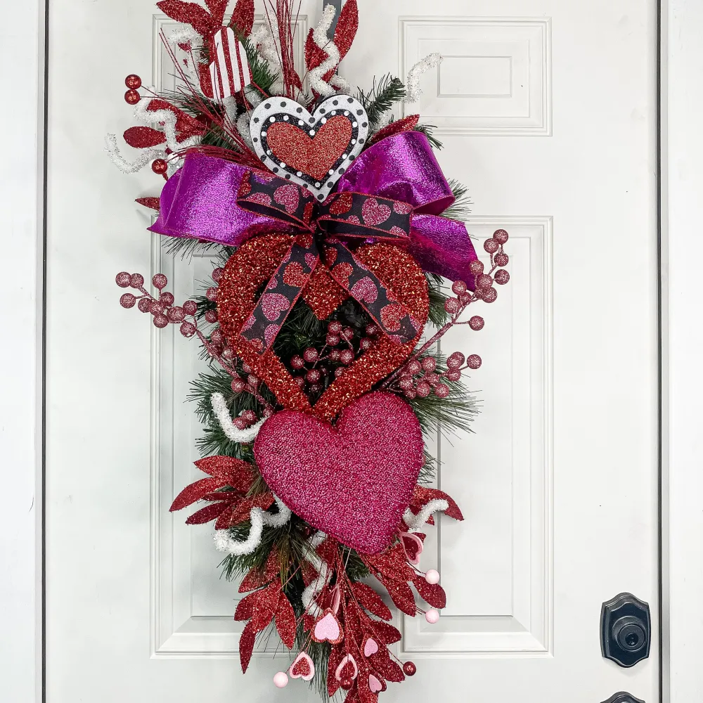 Craig Bachman Glitter Hollow Heart