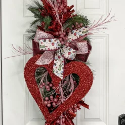Craig Bachman Glitter Hollow Heart 14"