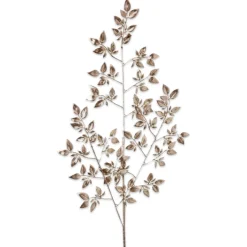 Regency Glitter Mini Privet Leaf Spray